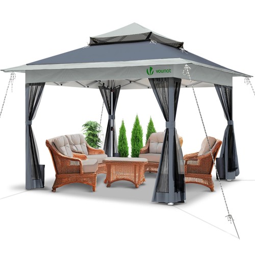 Gazebo pieghevole 6x3 con - gazebo,