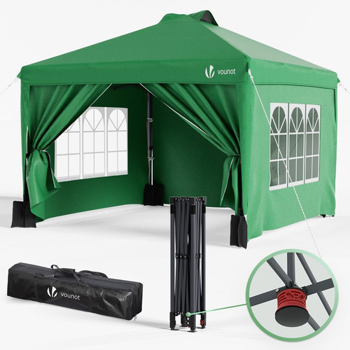Gazebo 3x3m pieghevole con - pieghevole,