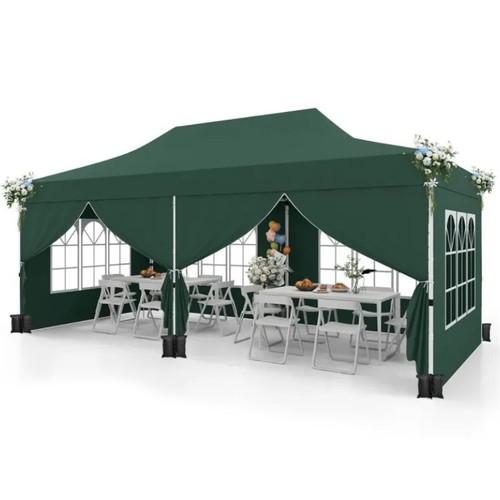 Gazebo pieghevole con pareti