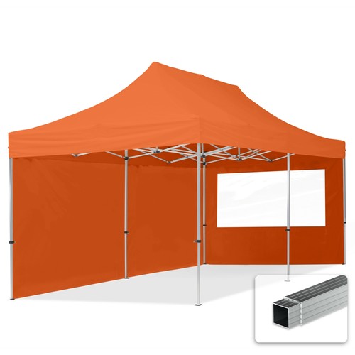 Gazebo pieghevole 3x6m con - pieghevole,