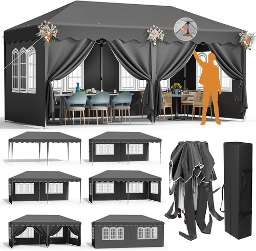 Gazebo 3x6m pieghevole - gazebo,