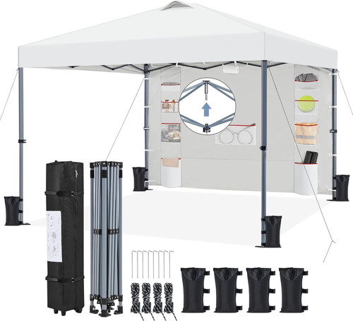 Gazebo pieghevole 3x3 da - pieghevole,