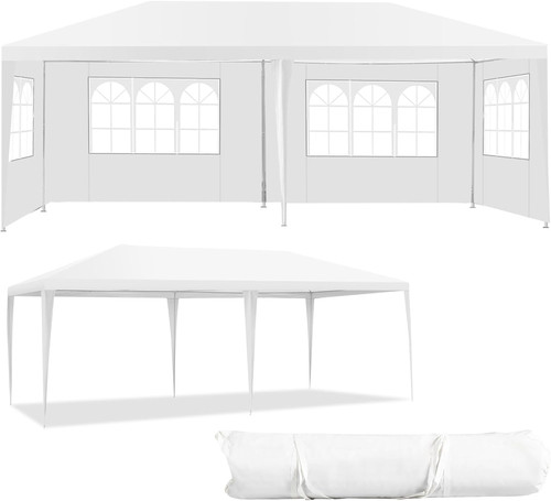 Gazebo pieghevole 6 m - 3,