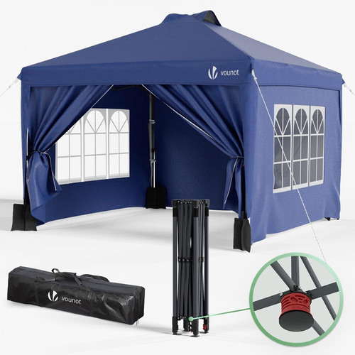 Gazebo 3x3m pieghevole - 3x3m,